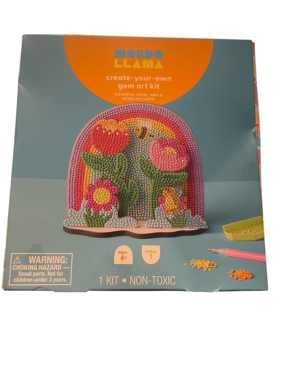 Floral Gem Art 3D Scene Craft Kit - Mondo Llama™
